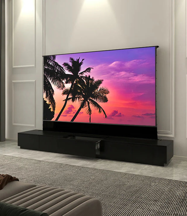 VIVIDSTORM S PRO motorisert spenningsgulvheving UST ALR-projeksjonsduk 120 inch