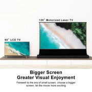 VIVIDSTORM S PRO motorisert spenningsgulvheving UST ALR-projeksjonsduk 120 inch